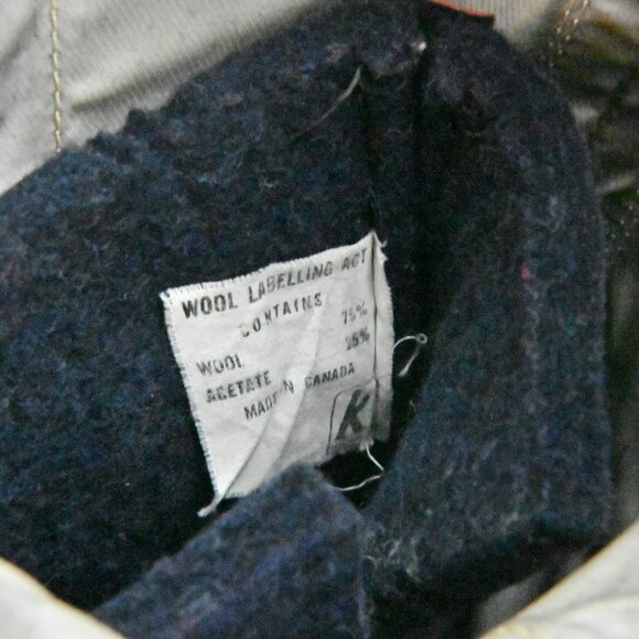 VTG Sorel Avalanche Wool Lined Waterproof Rubber Fishing Rain Duck Boot US7 UK6 main image 16